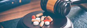 Drugs,And,Law.,Judge,Gavel,And,Colorful,Pills,On,A Blog Instruction 100 Brazil
