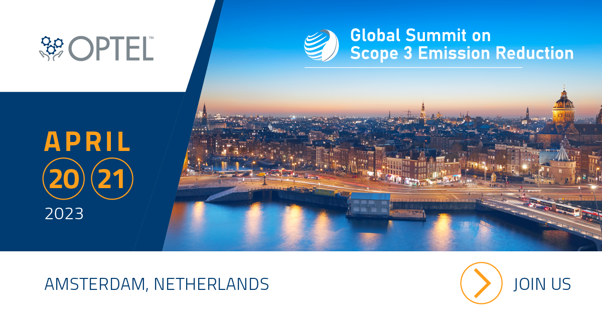 global summit on scope 3 emissions reduction
