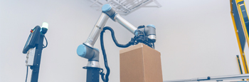 End-of-line Solution With a Cobot Palletizer