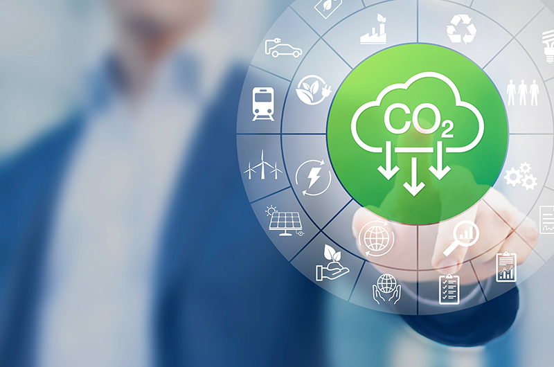 Lower CO2 emissions and reduce carbon footprint