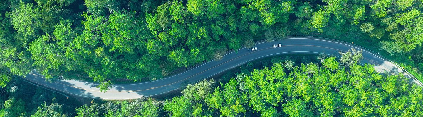 Electric cars to protect the environment and transportation road