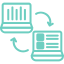 Data exchange icon